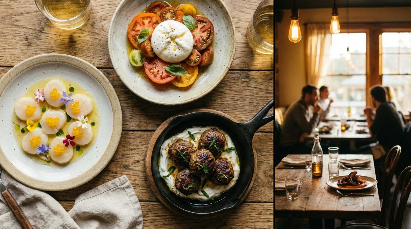 Heirloom Tomato Bruschetta